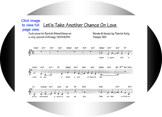 Let's Take A Chance On Love